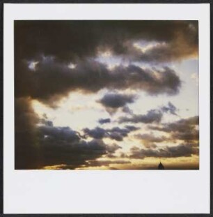 Himmel über Schloss Mahlberg