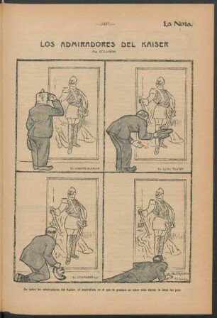 Los admiradores del Kaiser
