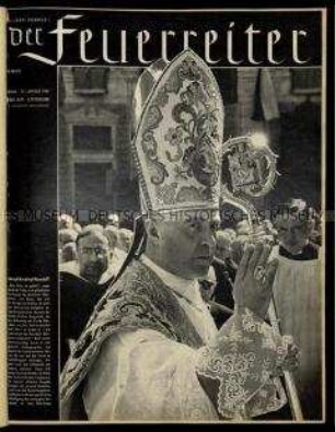 Zeitschrift. "Feuerreiter" 37. Jahrgang 1961