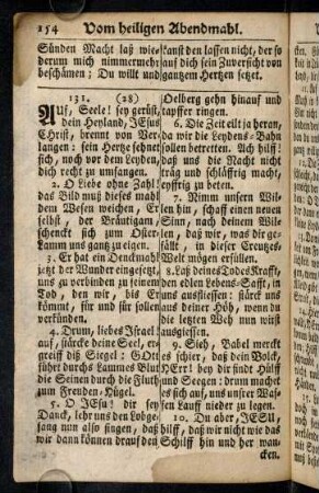 154-166, Vom heiligen Abendmahl