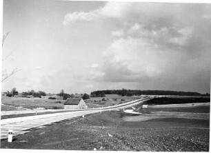 Trassierung bei Aichen 1937