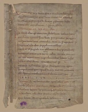 Sacramentarium Gregorianum - BSB Clm 29300(17