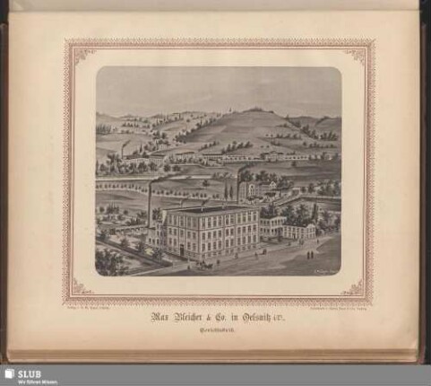 Max Bleicher & Co. in Oelnitz i/V., Corsetfabrik