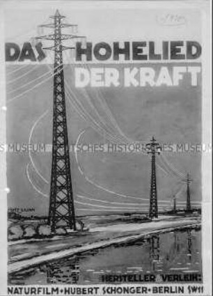 Filmprogramm zum dem dokumentarischen Spielfilm "Das Hohelied der Kraft"