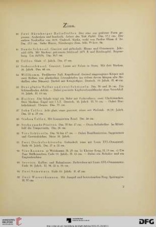 Zinn (Nr. 80-95)