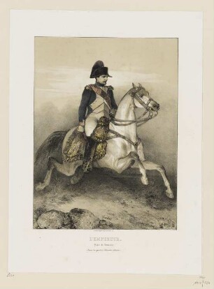 L’empereur, habit de grenadier, Blatt 1 der Folge "Kaiser und die kaiserliche Garde"