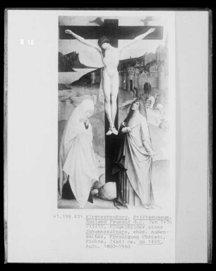 Ehemaliger Johannesaltar: Kreuzigung Christi