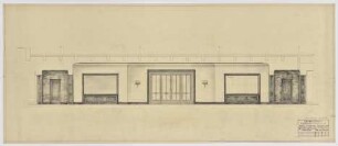 Flughafen Tempelhof - Vorraum Kleiderablage v. Tanzsaal +71,05
