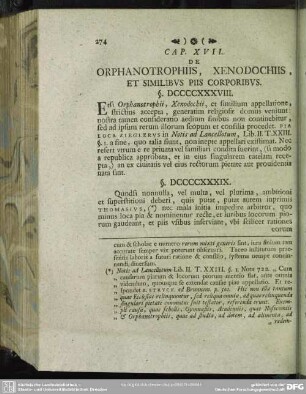 Cap. XVII. De Orphanotrophiis, Xenodochiis, Et Similibus Piis Corporibus