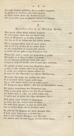 3. Aventüre wie er ze Wormze chome