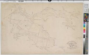 Schöppingen (Schöppingen), Teilung der Wersche und des Ströenfeldes, Bl. 1 Brouillonkarte Wersche