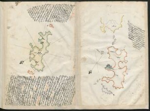 Illustration: f. 34a-34b Tilos und Leros