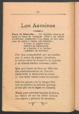 Los asesinos