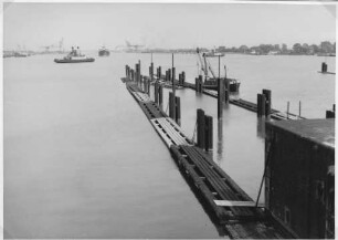 Neues Mittelleitwerk Binnenhafen Brunsbüttelkoog