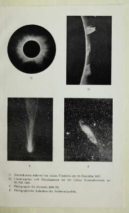 D. Chromosphäre und Protuberanzen bei der totalen Sonnenfinsternis am 28. Mai 1900