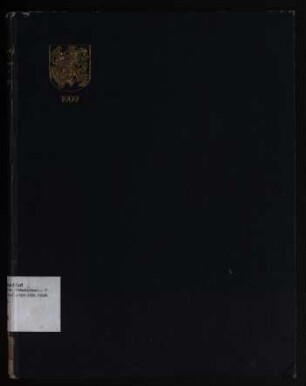 Stenographische Verhandlungsberichte der Stadtverordneten-Versammlung zu Düsseldorf 05.10.1909 - 22.12.1909