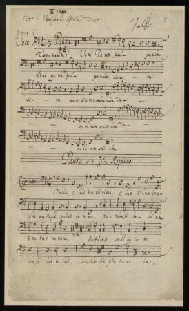 2. Coro: Voce (Basso)