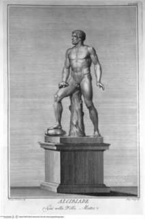 Il Museo Pio-Clementino, Tomo I-VII, Tomo II: Statue del Museo Pio-Clementino, Statue eines Athleten oder Kämpfers