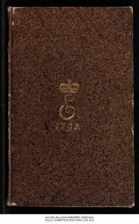 Nachricht von der gegenwärtigen Verfassung des Herzogl. Gymnasiums zu Gotha