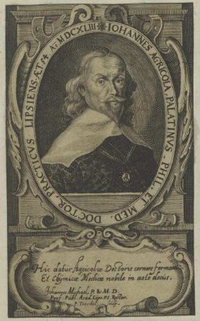 Bildnis des Iohannes Agricola