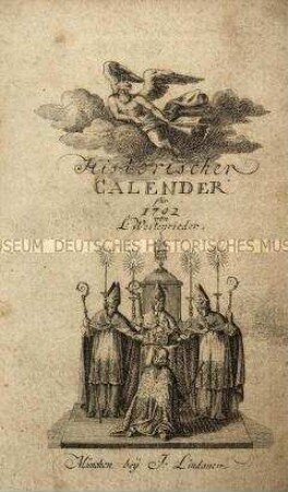 Historischer Kalender. Jahrgang 1792