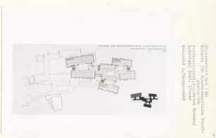 Galerie für Synchronoptische Kunstgeschichte, Berlin-Mitte (Diplomarbeit bei Willy Kreuer): Grundriss 2. Obergeschoss 1:200