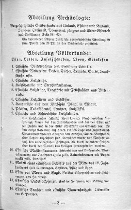Abteilung Völkerkunde:
