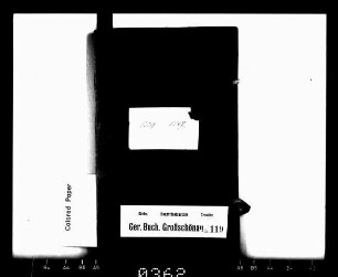 Gerichtshandelsbuch von Seifhennersdorf, Bd. 07