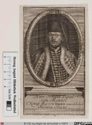 Bildnis Johann Daniel (Baron von) Menzel