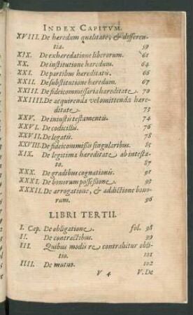 Libri Tertii.