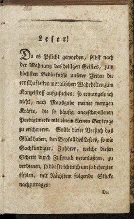 Leser!