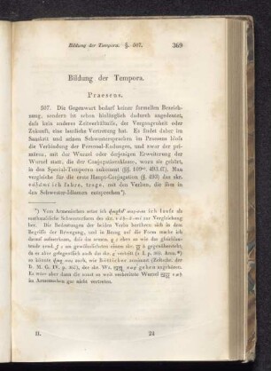 Bildung der Tempora.
