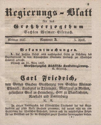 Nr. 3 : 5. April 1837