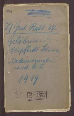 Durchführung des Dienstbetriebes der Infanterie-Geschütz-Batterie 27