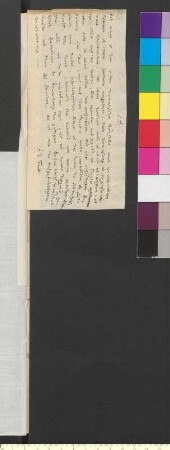 Brief von Falk, Johannes Daniel an Goethe, Johann Wolfgang von