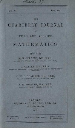 No. 87. June, 1887.