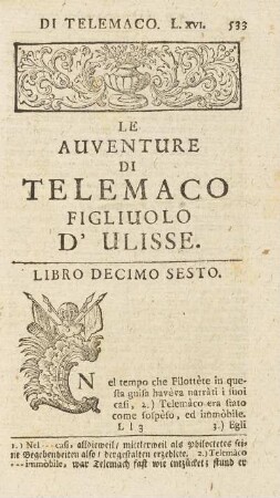 Libro Decimo Sesto.