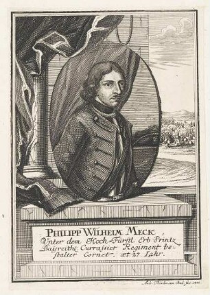 Bildnis des Philipp Wilhelm Meck