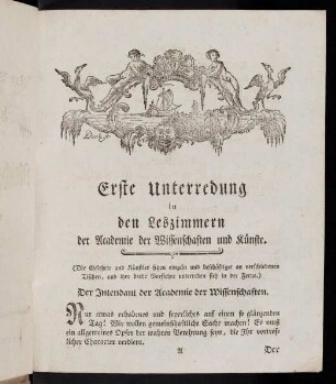 3-10, Nur etwas erhabene und feyerliches auf ...