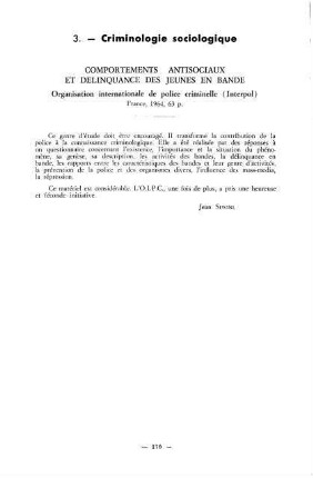 176, 3. Criminologie sociologique