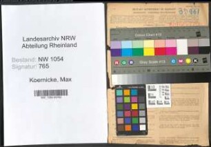 Entnazifizierung Max Koernicke , geb. 27.01.1874 (Hochschullehrer)