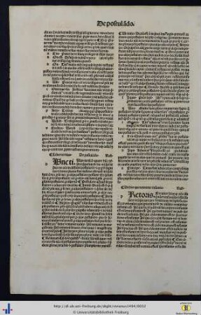 Liber III. De postulando - De calumniatoribus.
