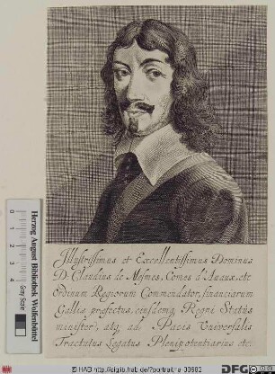 Bildnis Claude de Mesmes, comte d'Avaux