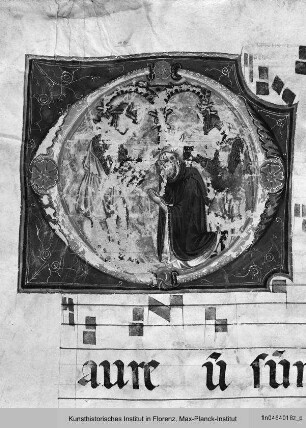 Antiphonarium I : Tod des heiligen Petrus Martyr