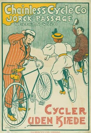 Chainless Cycle Co. Jorck's Passage. Cycler uden Kæde