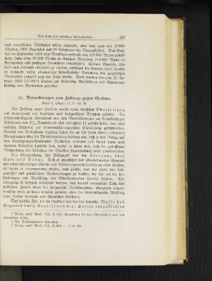 10. Betrachtungen zum Feldzuge gegen Serbien.