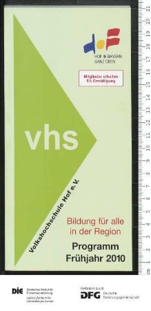 Programm 1. Semester 2010