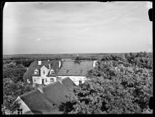 Coswig in Anhalt, Blick vom Hubertusberg,