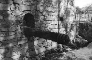 Wittichenau-Hoske. Mühle, Welle des Wasserrades