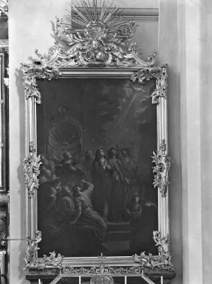 Seitenaltar, Ausgießung des Heiligen Geistes